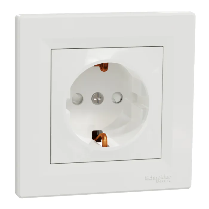 Gniazdo pojedyncze, Gniazdo SCHUKO Schneider Electric EPH2900221