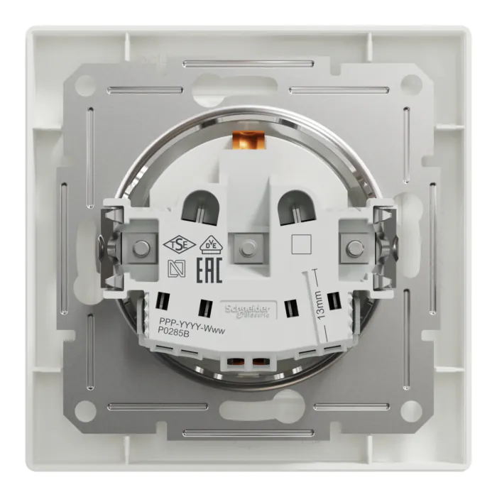 Gniazdo pojedyncze, Gniazdo SCHUKO Schneider Electric EPH2900221