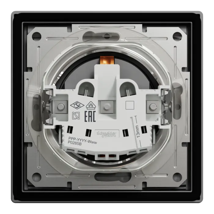 Gniazdo pojedyncze, Gniazdo hermetyczne, Gniazdo SCHUKO Schneider Electric EPH3100371