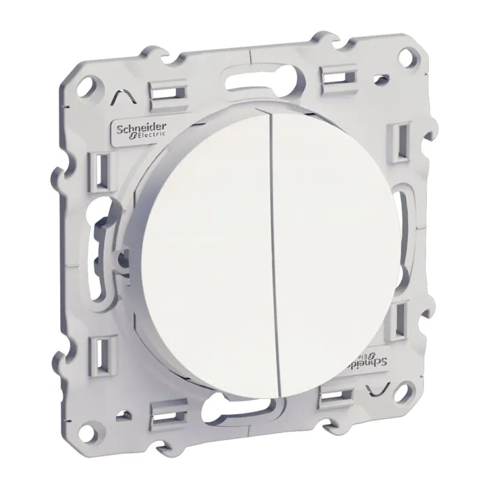 Włącznik podwójny (świecznikowy) Schneider Electric S52D211