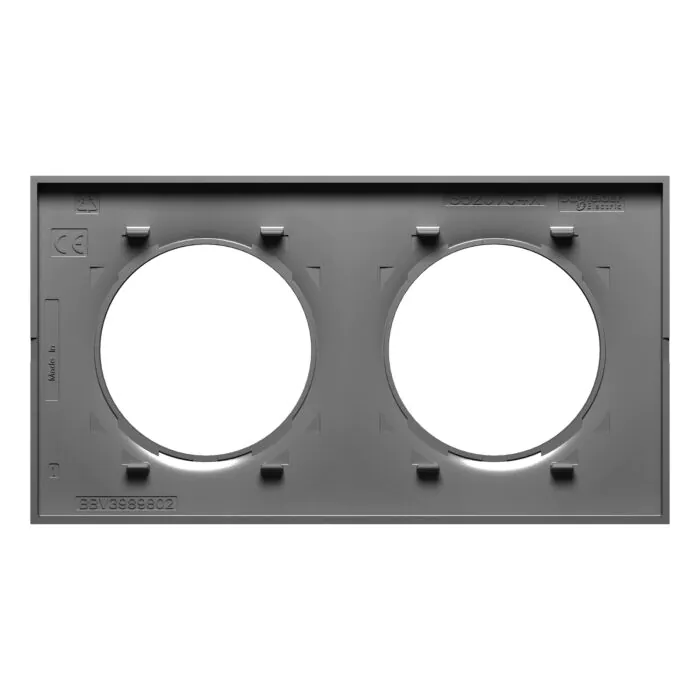 Ramka podwójna Schneider Electric S52P704E