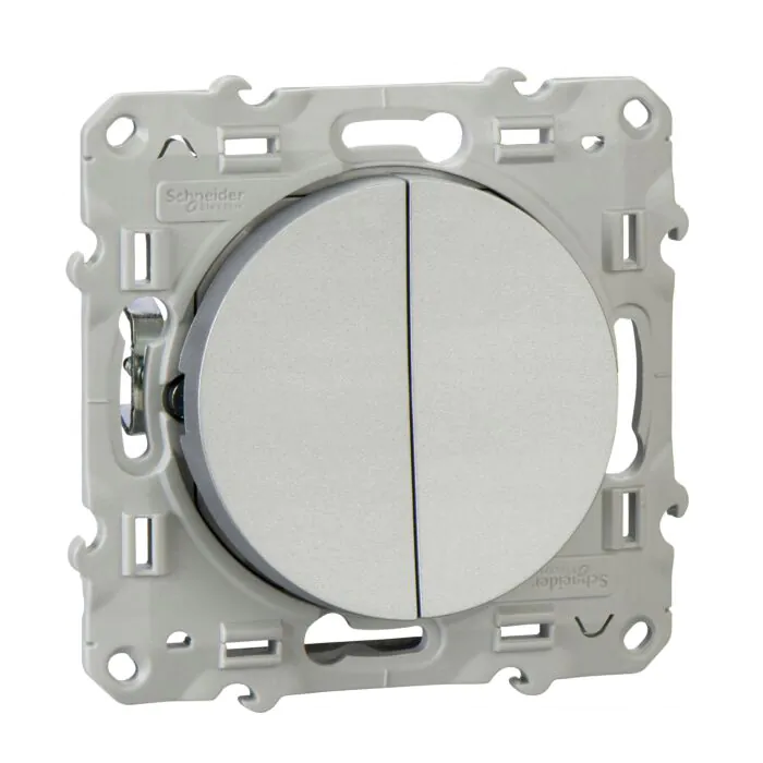 Włącznik podwójny (świecznikowy) Schneider Electric S53D211