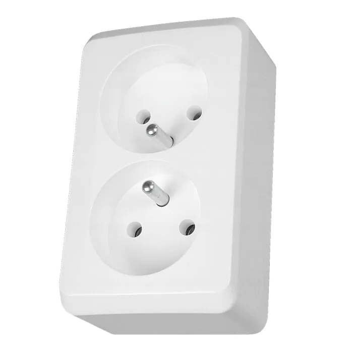Gniazdo podwójne Schneider Electric WDE001043