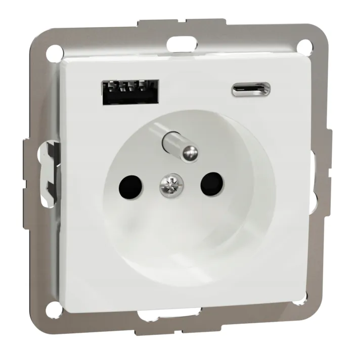 Gniazdo pojedyncze, Gniazdo USB Schneider Electric SDD111072