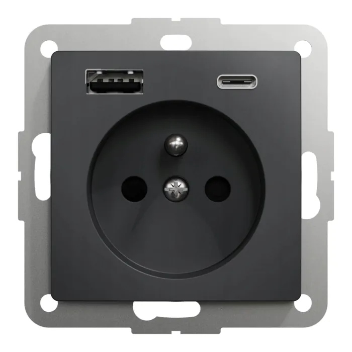Gniazdo pojedyncze, Gniazdo USB Schneider Electric SDD114072
