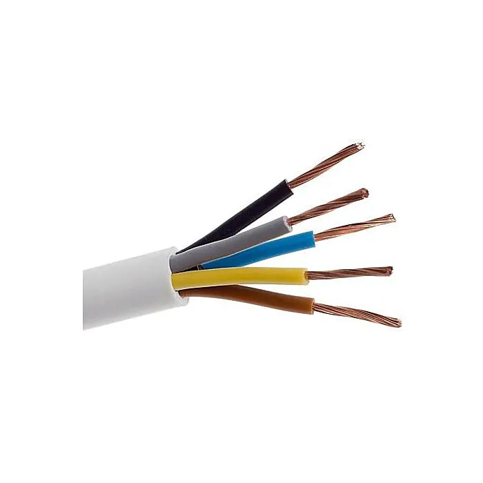 Przewód mieszkaniowy OMY NKT/Ełktrim/Elektrokabel/Elpar P_OMY_5x0,75_bia_25