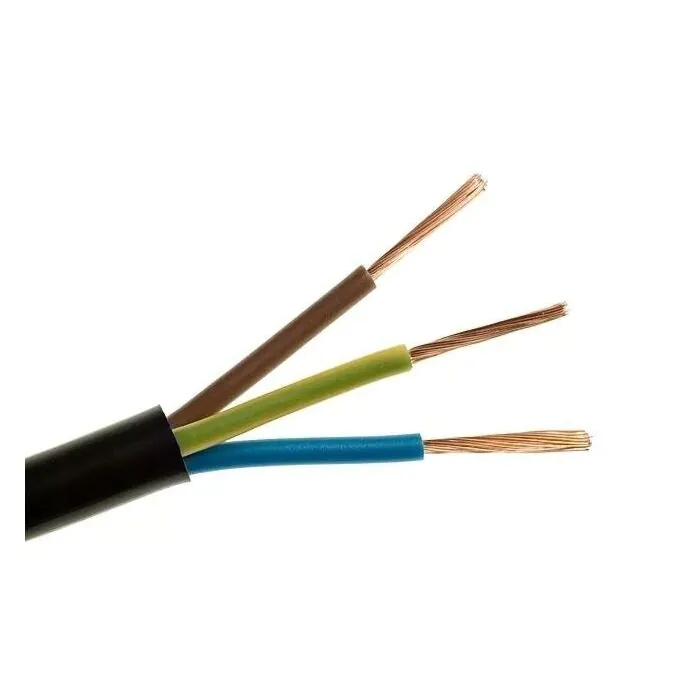 Przewód mieszkaniowy OMY NKT/Ełktrim/Elektrokabel/Elpar T0116 OMY 3 X 1 CZARNY