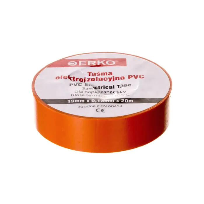 Taśma izolacyjna Erko TPVC_19-20-ORANGE/1