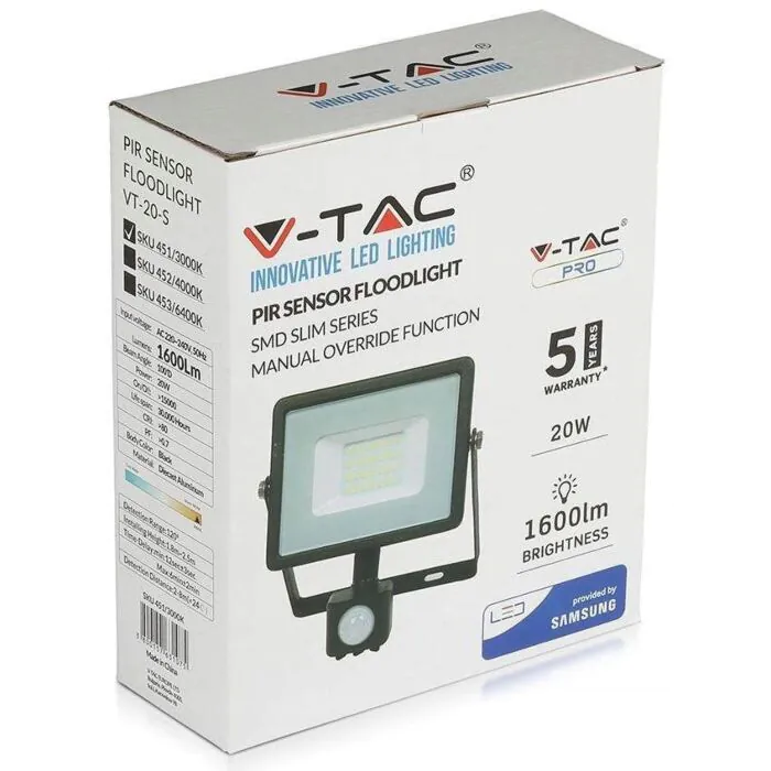 Naświetlacz LED V-Tac 452