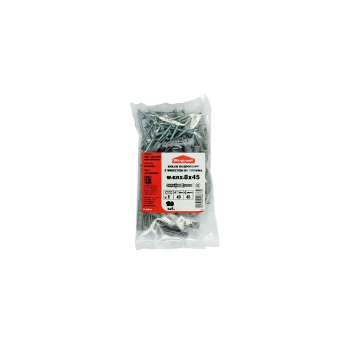 Kołek rozporowy z wkrętem WkrętMet KRX-084045