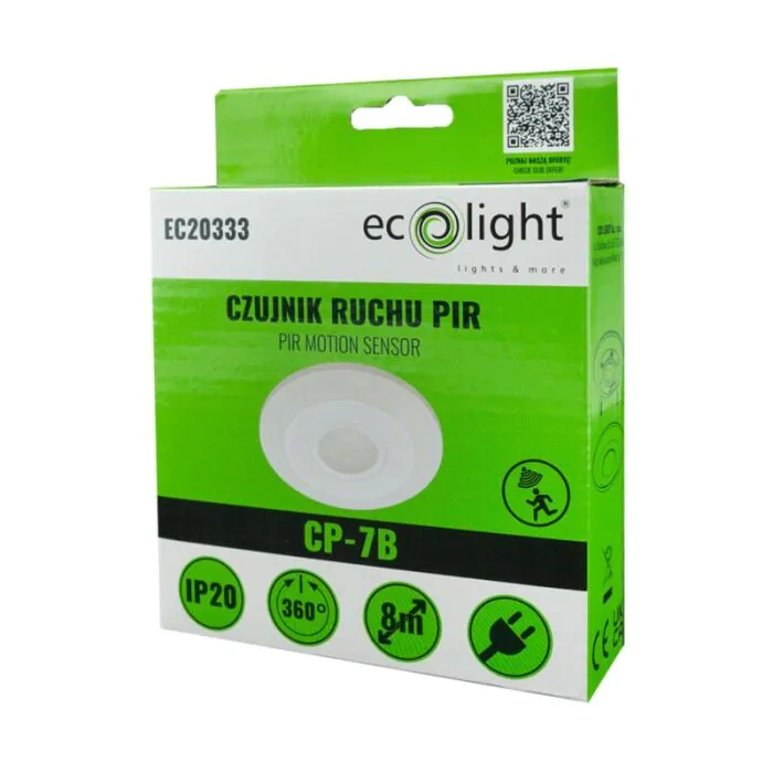 Czujnik ruchu Eco Light EC20333