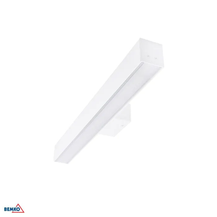 Kinkiet, Lampa ścienna Luxmena C27-QLS-K56A-15B-840B-9016A-1A