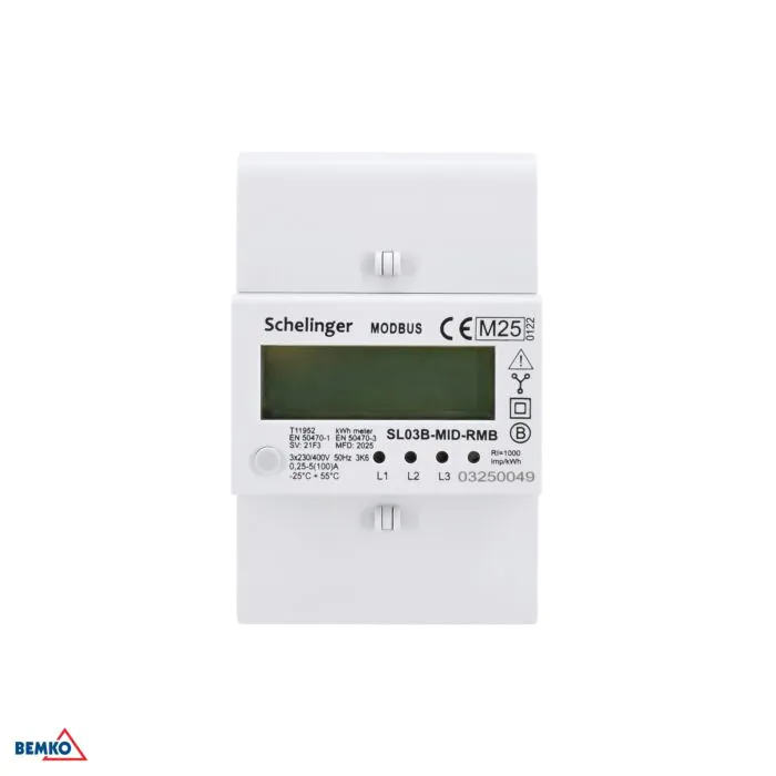 Licznik zużycia energii elektrycznej Schelinger A31-SL03B-MID-RMB