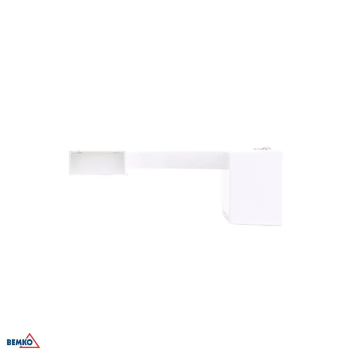 Kinkiet, Lampa ścienna Bemko C22-MLK-800-4K-WH