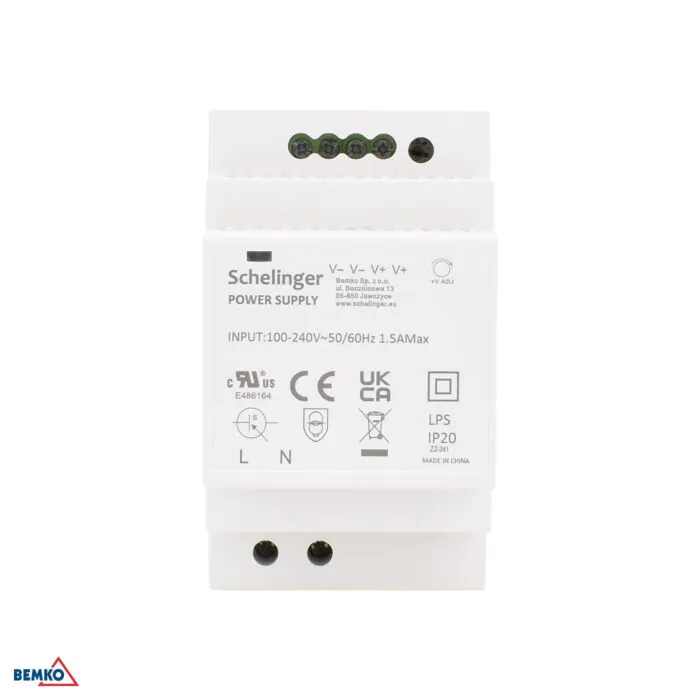 Zasilacz LED na szynę Schelinger A21-LDD054-3P-12V