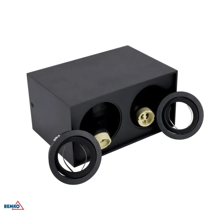 Oprawa downlight Bemko C23-DLO-AS-GU10-250-BL