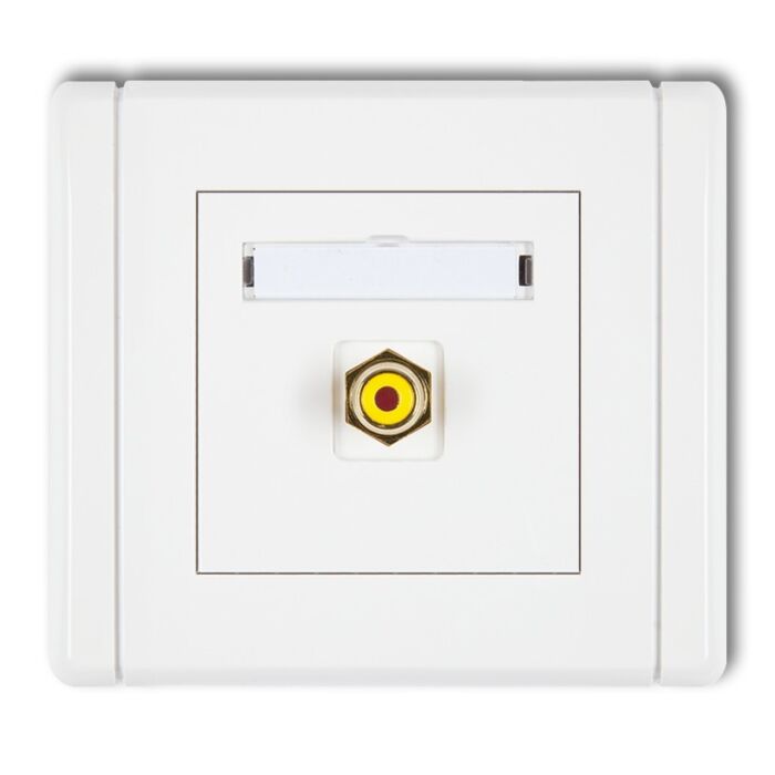 Gniazdo RCA Karlik FGRCA-1