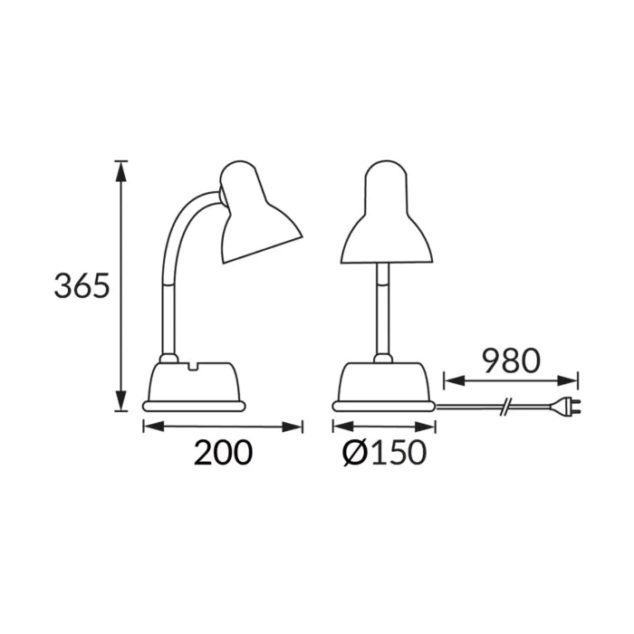 Lampka biurkowa Struhm 04429