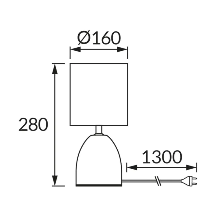 Lampka stołowa Struhm 04669