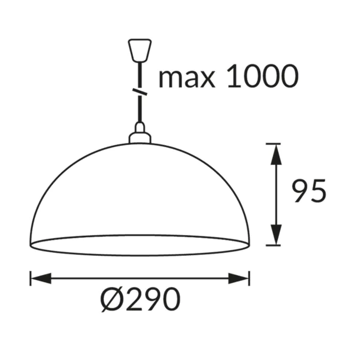 Oprawa wisząca Struhm 03881