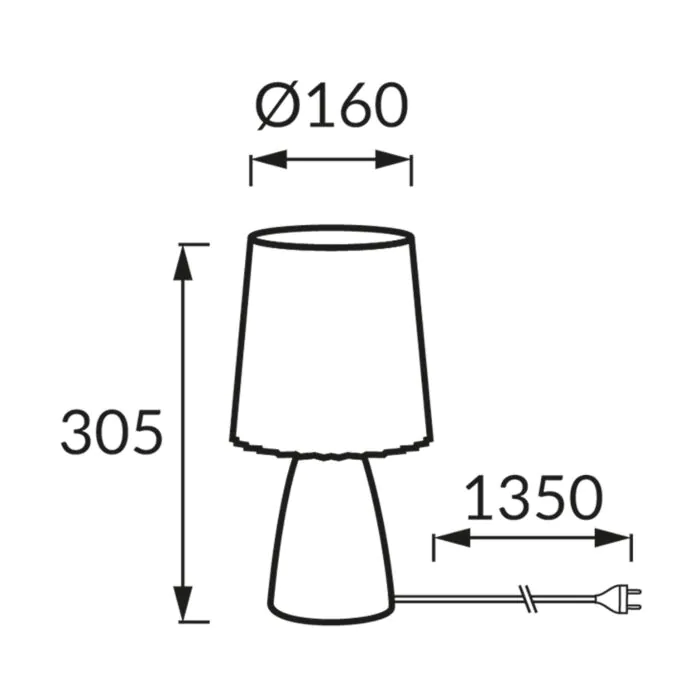 Lampka stołowa Struhm 04399