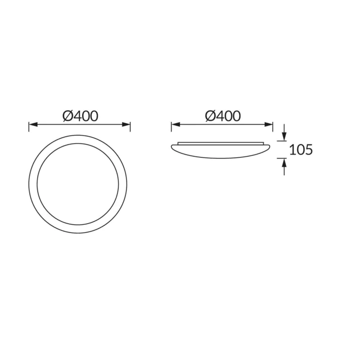 Plafon sufitowy Struhm 03242
