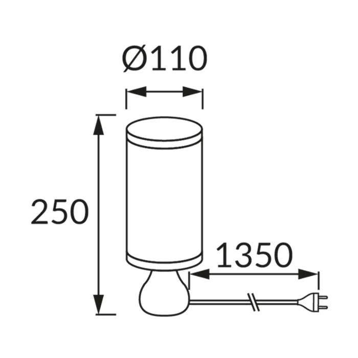 Lampka stołowa Struhm 03203