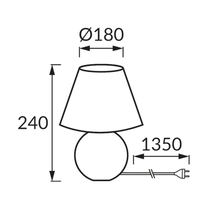 Lampka stołowa Struhm 04400