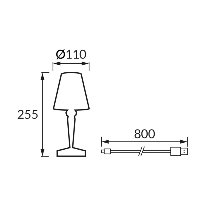 Lampka stołowa Struhm 04404