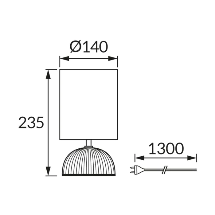 Lampka stołowa Struhm 04412