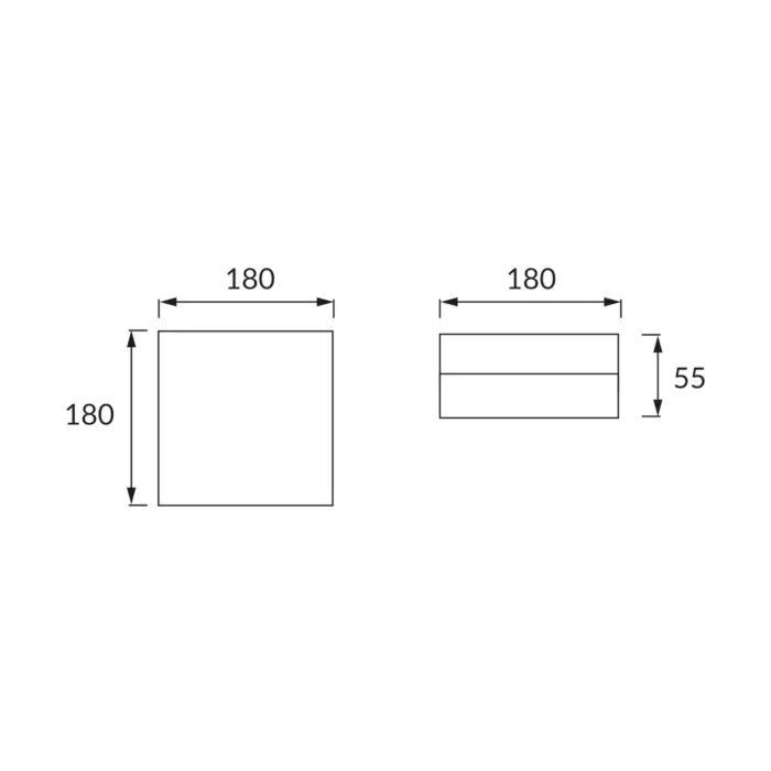 Plafon sufitowy Struhm 03091
