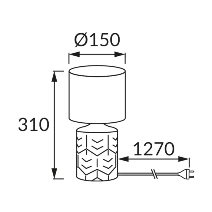 Lampka stołowa Struhm 03785