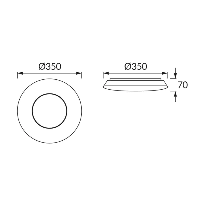 Plafon sufitowy Struhm 03282