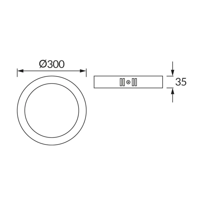 Plafon sufitowy Struhm 04764