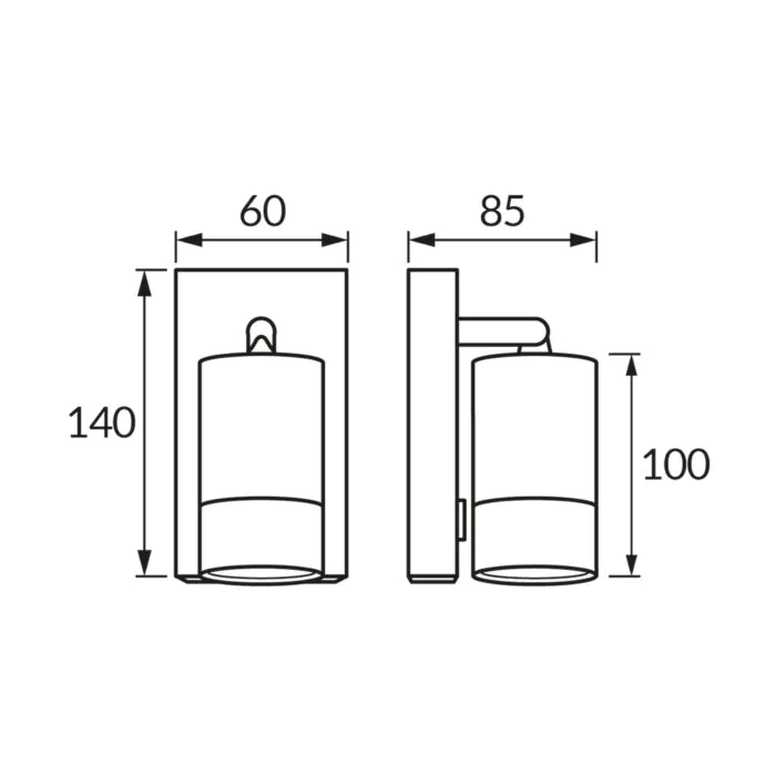 Kinkiet, Lampa ścienna Struhm 04285