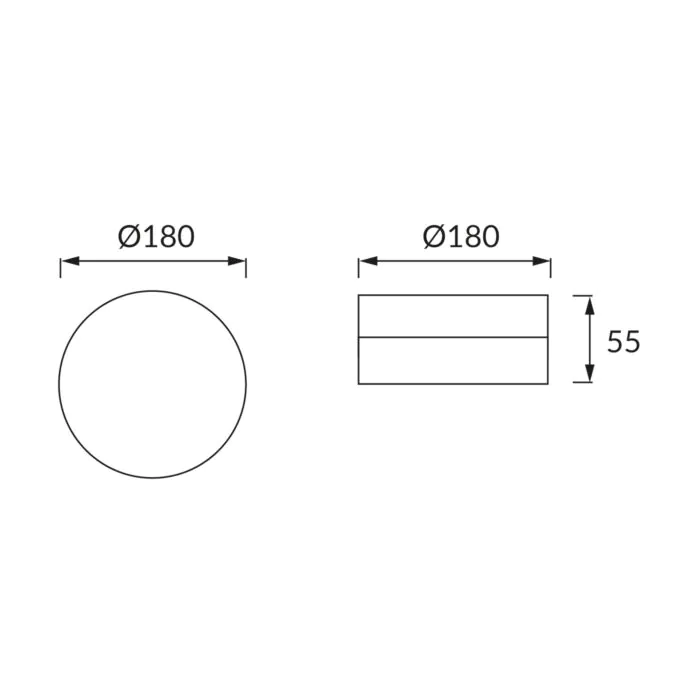 Plafon sufitowy Struhm 03087