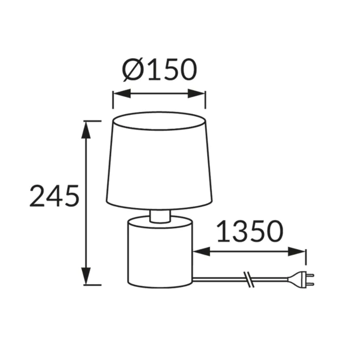 Lampka stołowa Struhm 04103