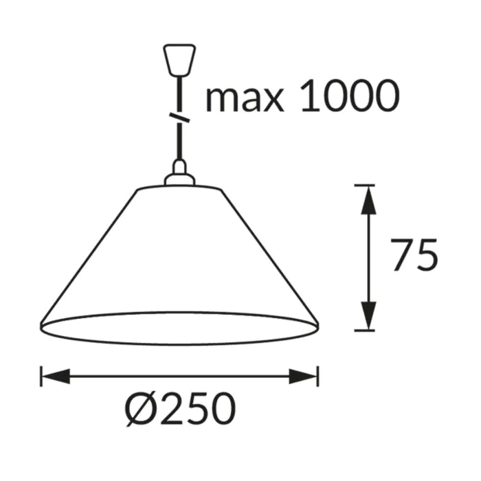 Oprawa wisząca Struhm 03879
