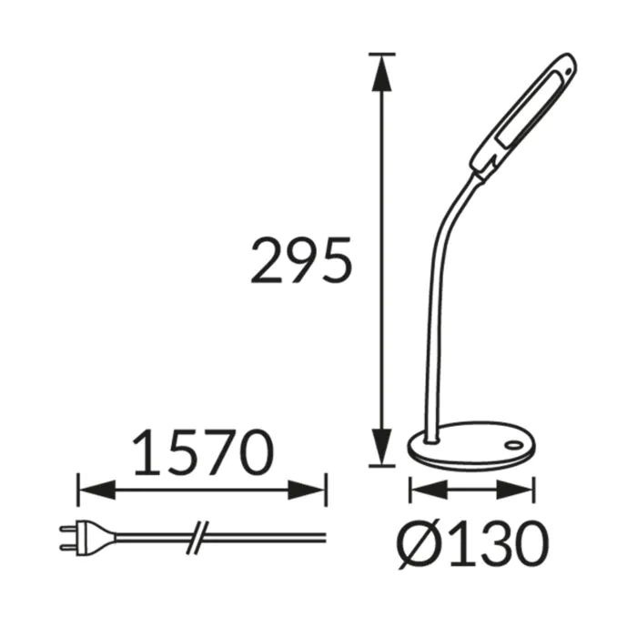 Lampka biurkowa Struhm 02787