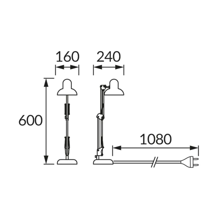 Lampka biurkowa Struhm 04790
