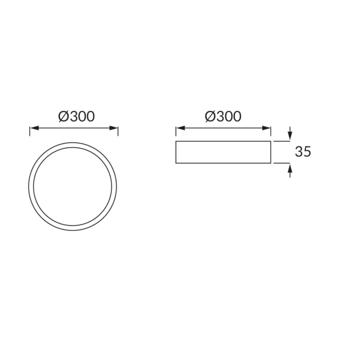 Plafon sufitowy Struhm 03275