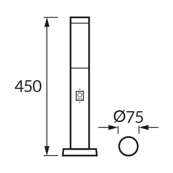 Oprawa ogrodowa Struhm 04851