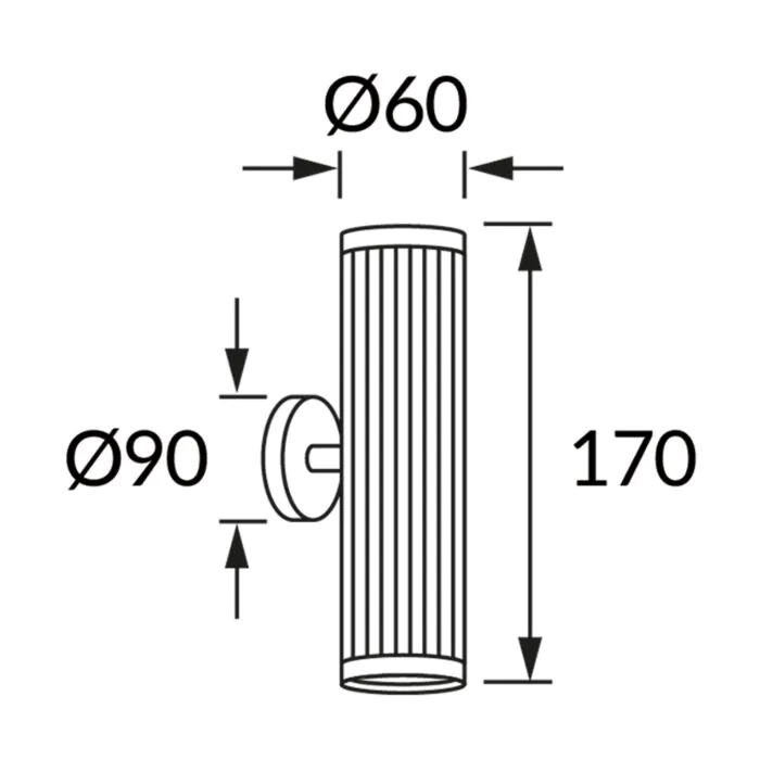 Kinkiet, Lampa ścienna Struhm 04204