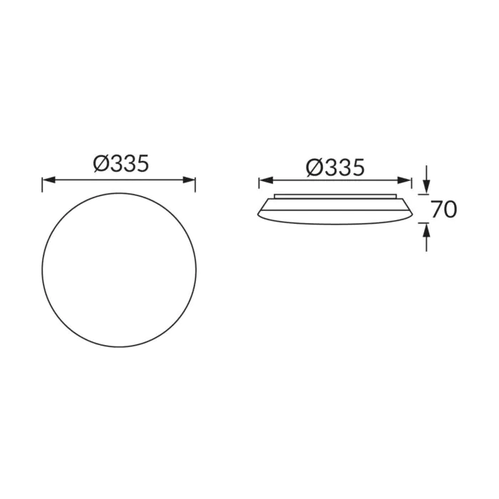 Plafon sufitowy Struhm 03647