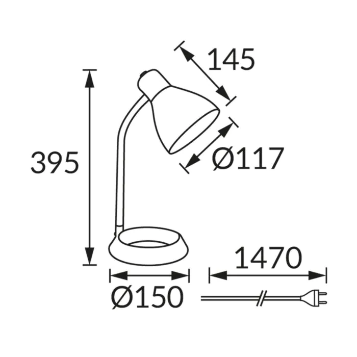 Lampka biurkowa Struhm 04499