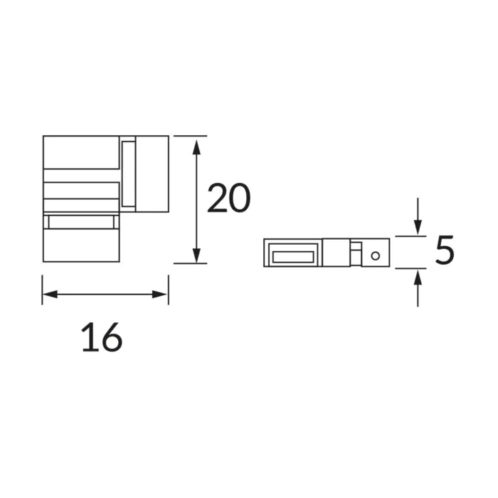 Łącznik do taśm LED Struhm 04805