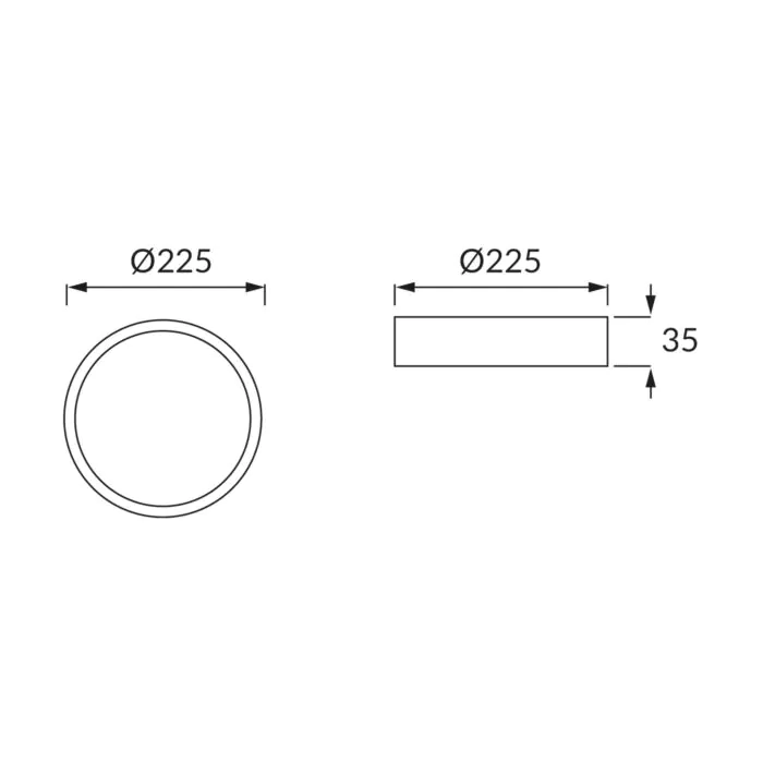 Plafon sufitowy Struhm 03274