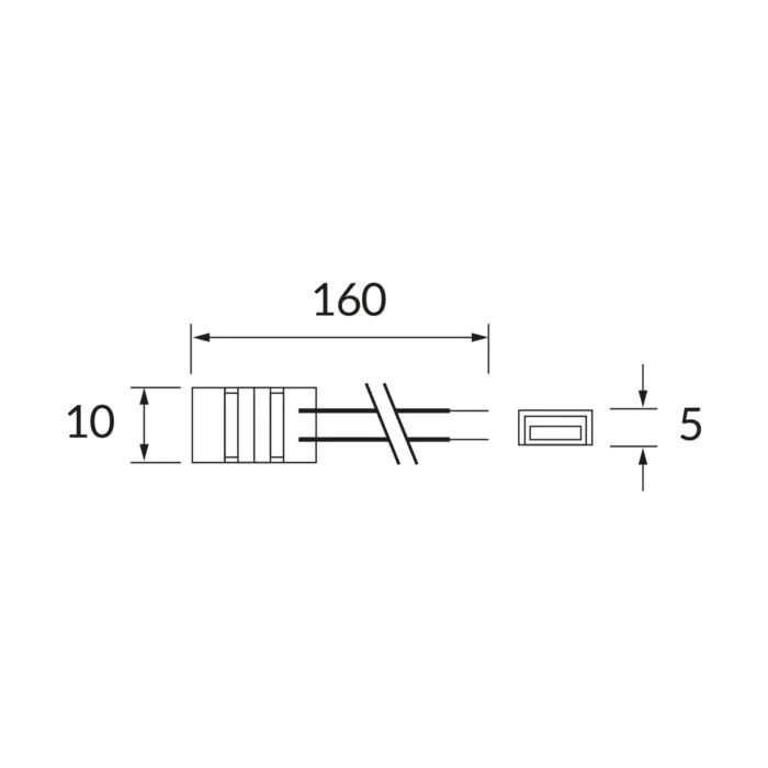 Łącznik do taśm LED Struhm 04803