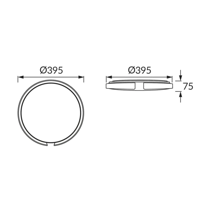 Plafon sufitowy Struhm 04076