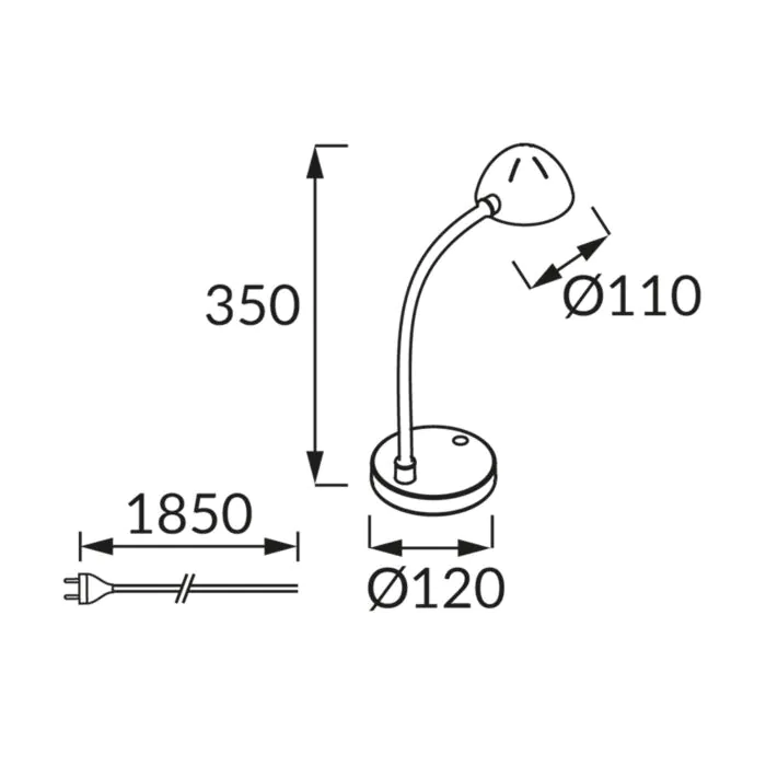 Lampka biurkowa Struhm 02874